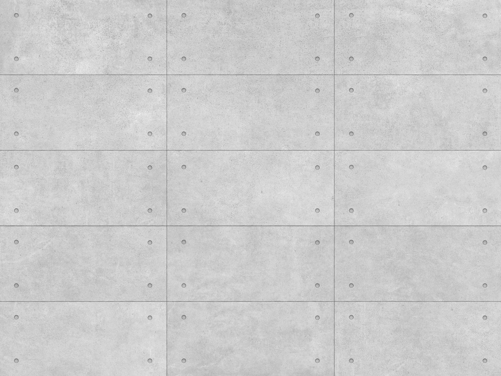 Szara ściana z betonu architektonicznego o geometrycznej fakturze